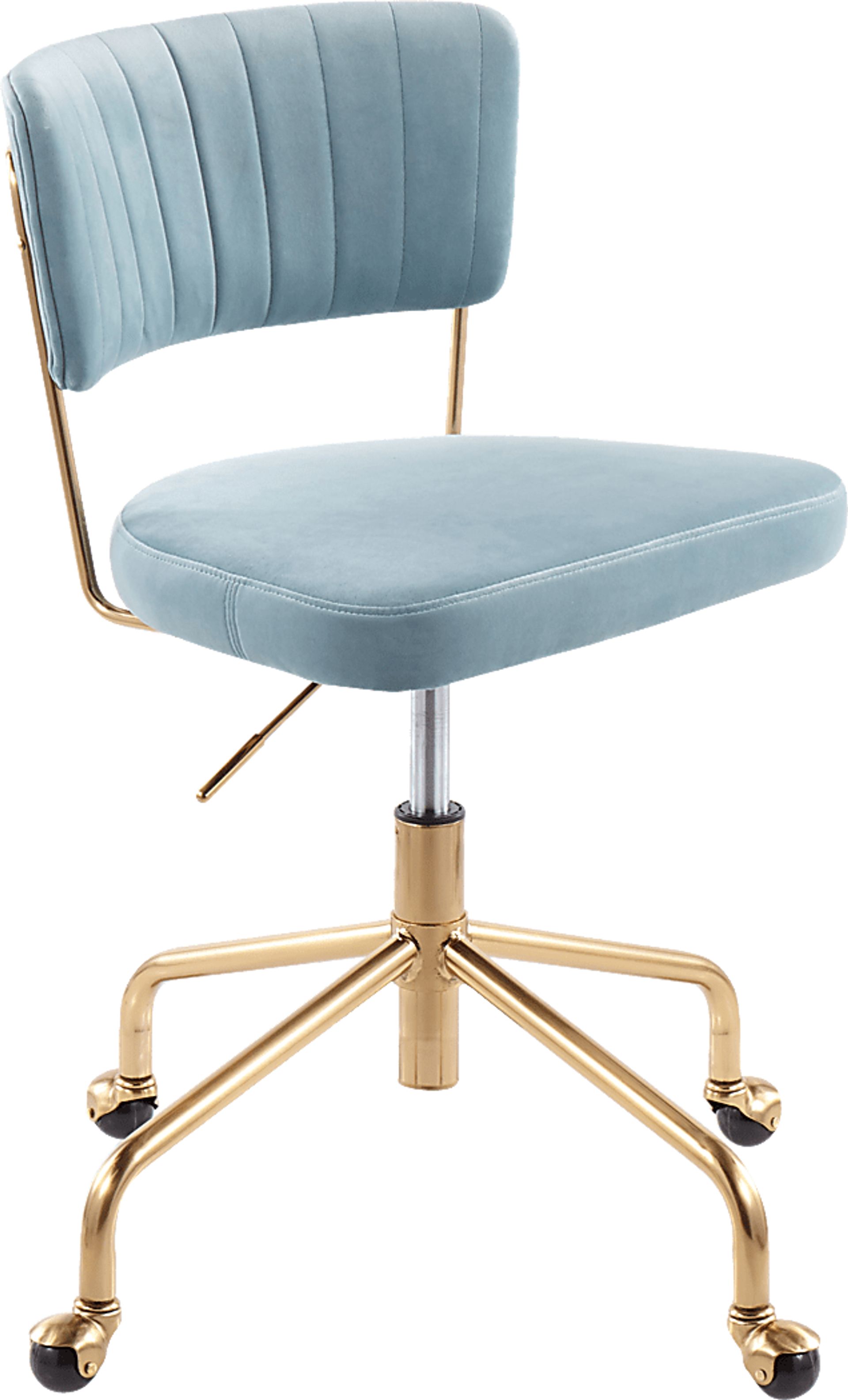 Ostena Blue Office Chair - Image 1