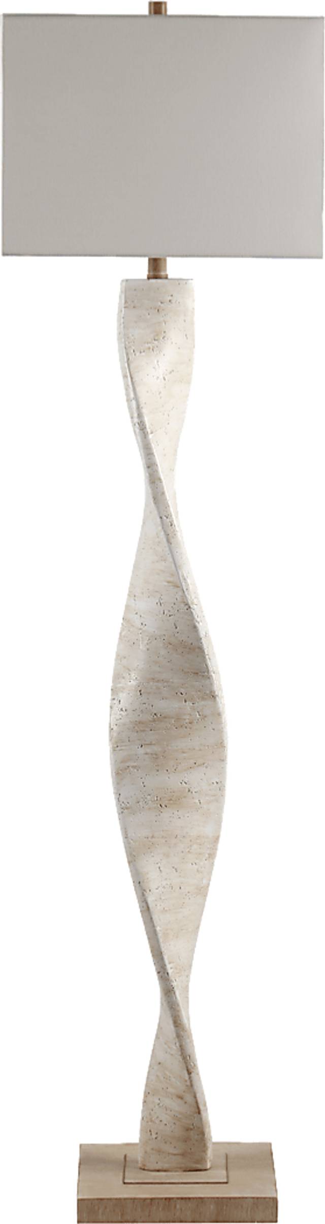 Ostrom Grove Beige Floor Lamp - Thumbnail - Image 1