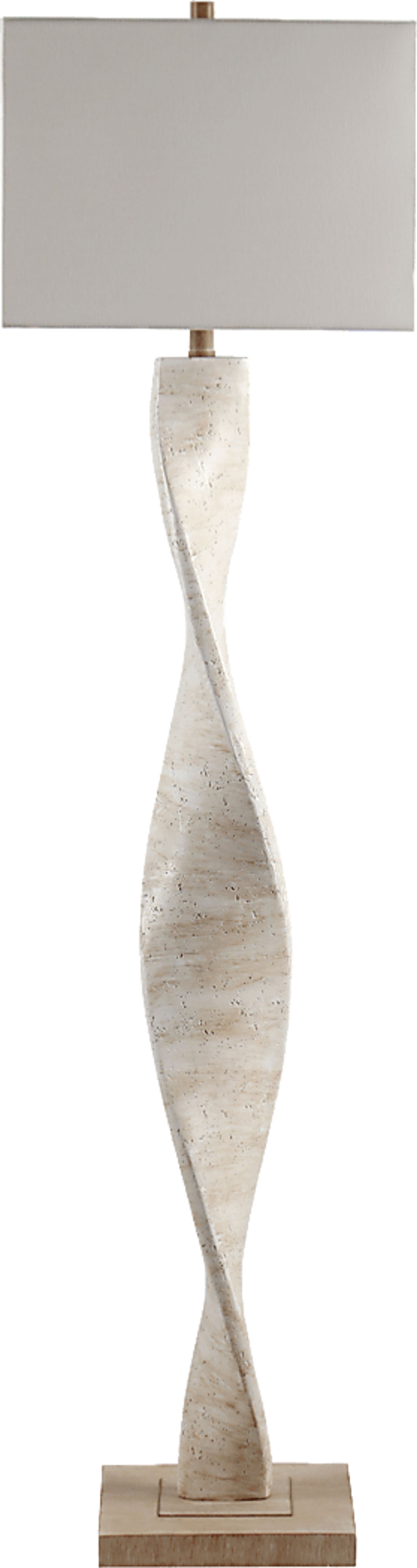 Ostrom Grove Beige Floor Lamp - Image 1