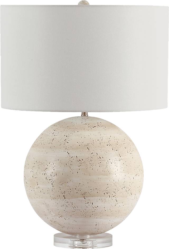 Ostrom Grove Beige Table Lamp - Thumbnail - Image 1