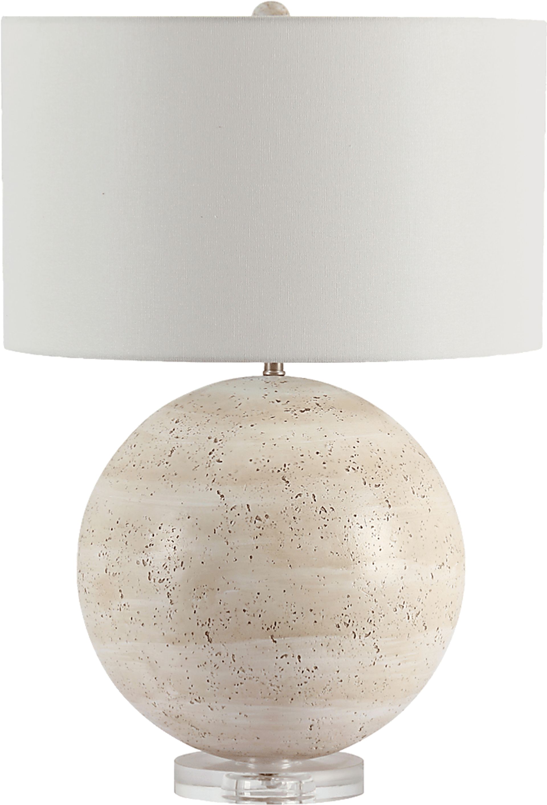 Ostrom Grove Beige Table Lamp - Image 1
