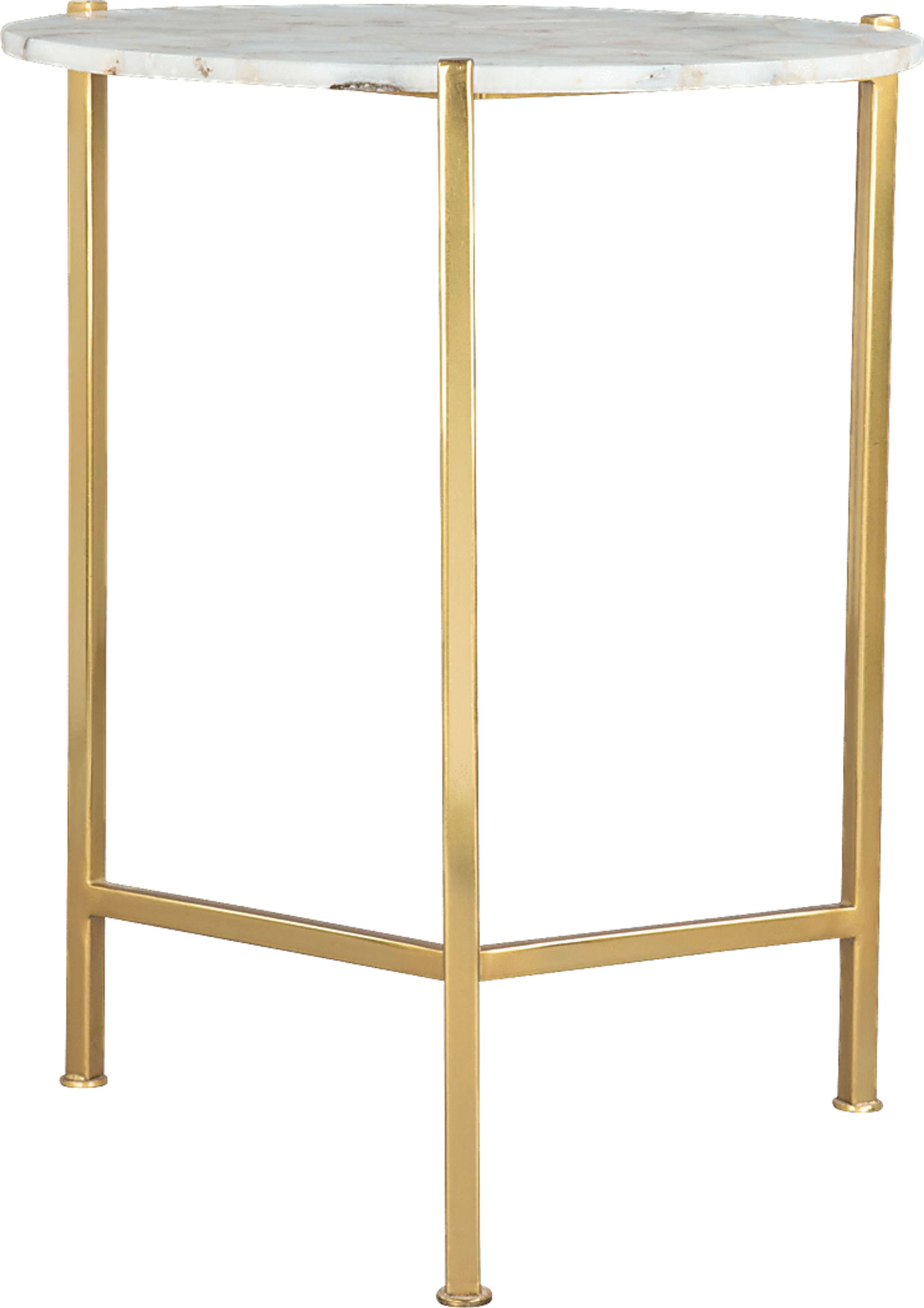 Oswin White Accent Table - Image 2