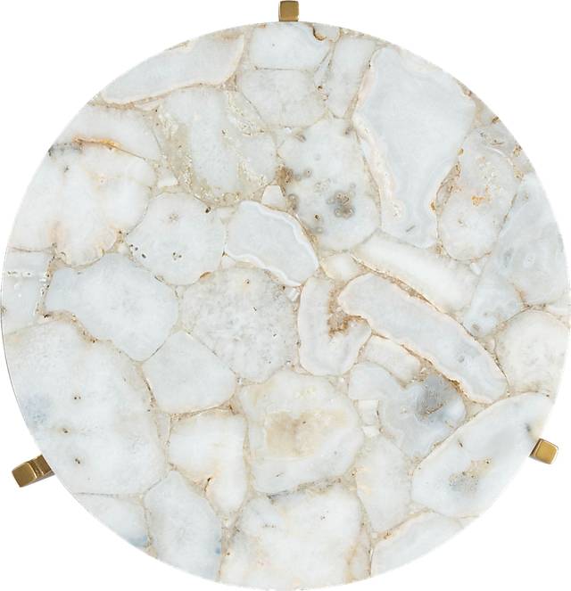Oswin White Accent Table - Thumbnail - Image 3