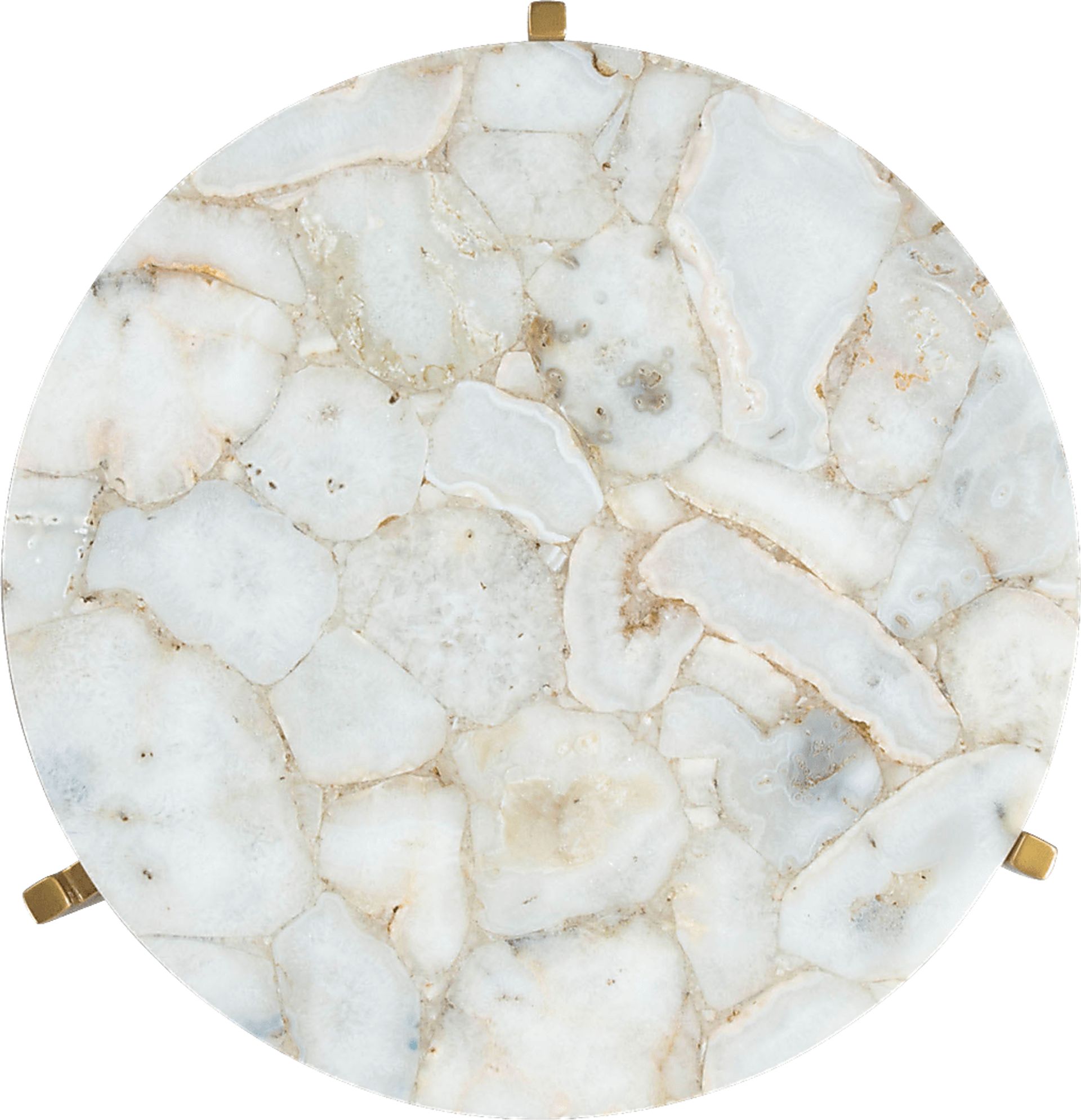 Oswin White Accent Table - Image 3