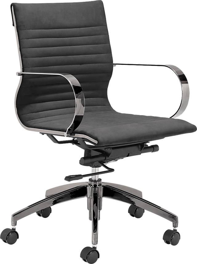 Otega Gray Office Chair - Thumbnail - Image 1