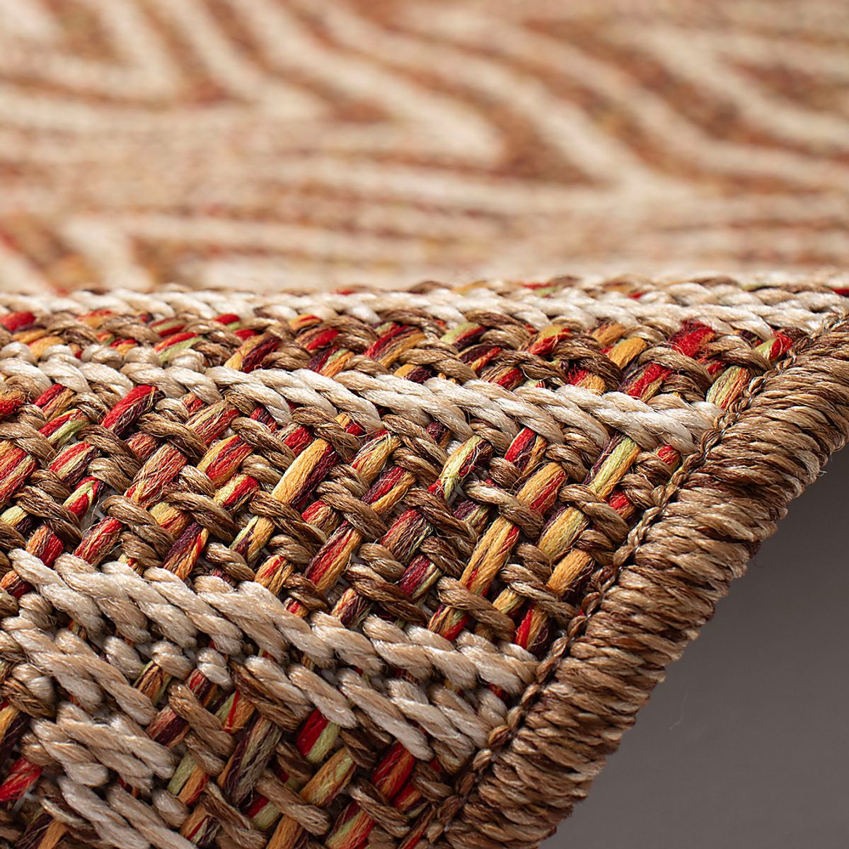 Othadan Rust Red Outdoor Rugs | Rooms to Go