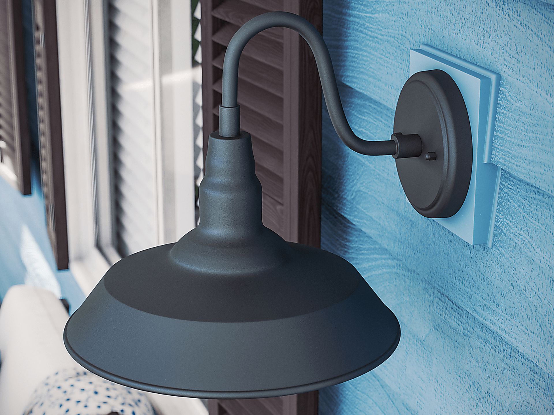 Otico View Black Sconce - Image 8