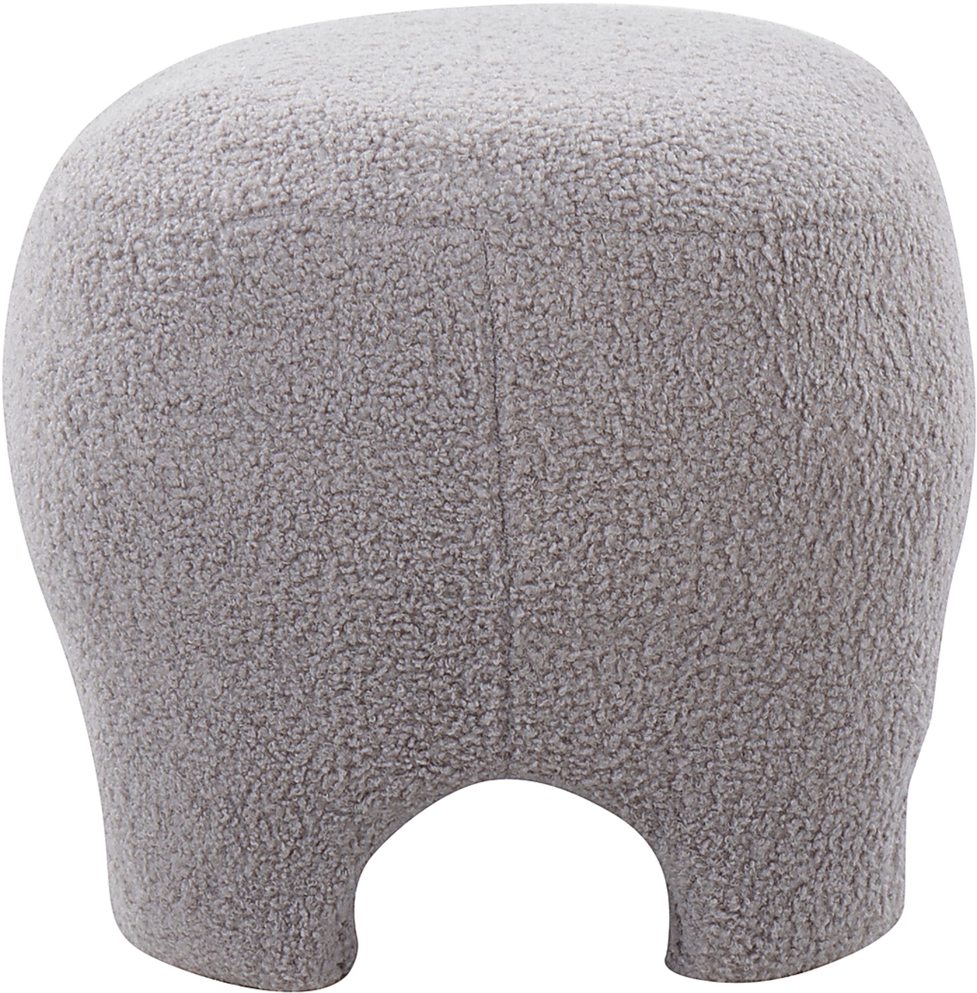 Otranto Gray Ottoman - Image 2