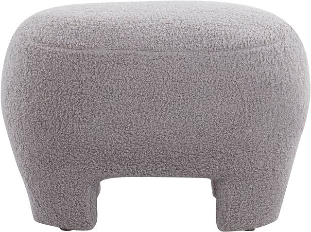 Otranto Gray Ottoman - Thumbnail - Image 4