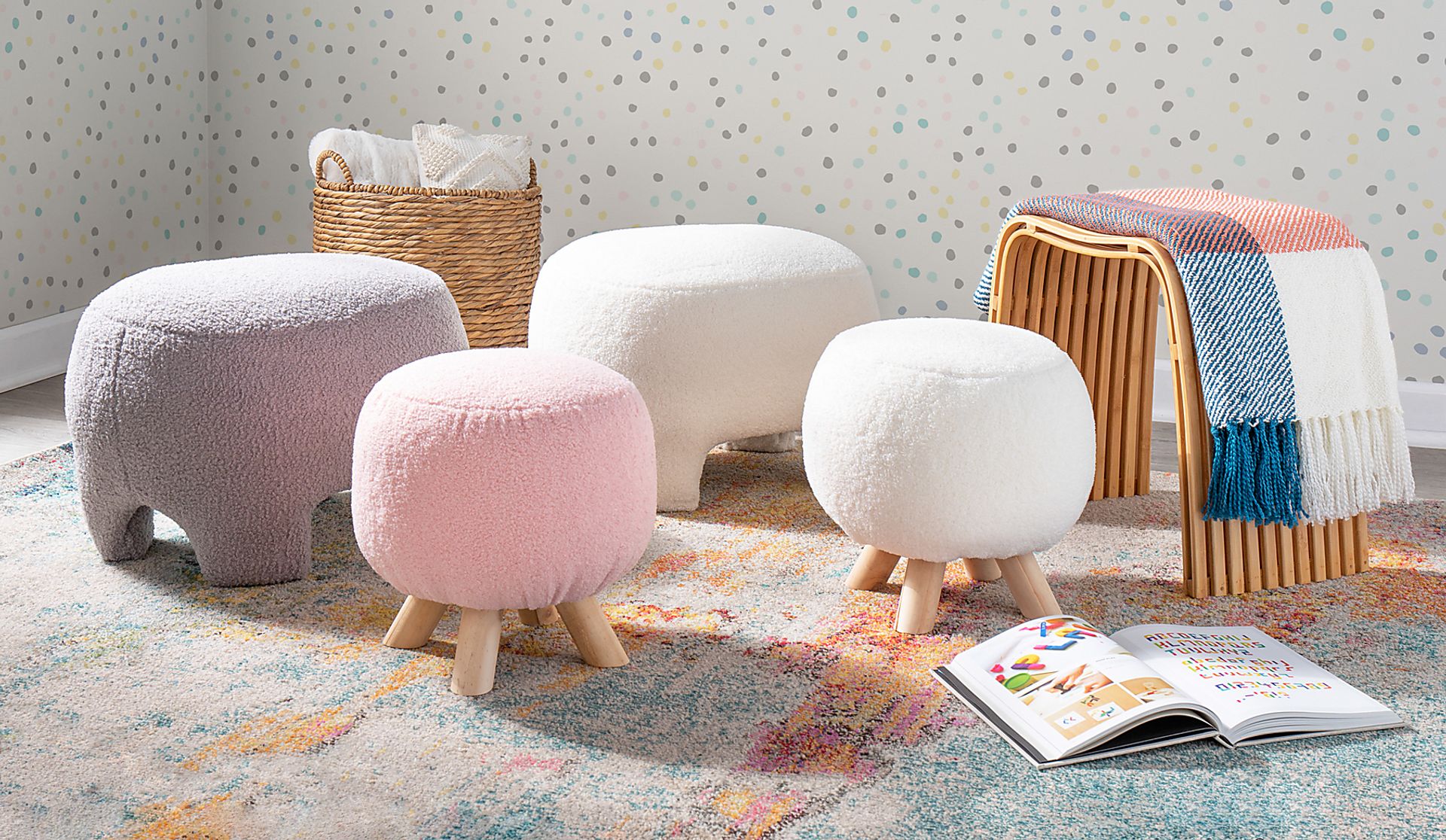 Otranto White Ottoman - Image 3