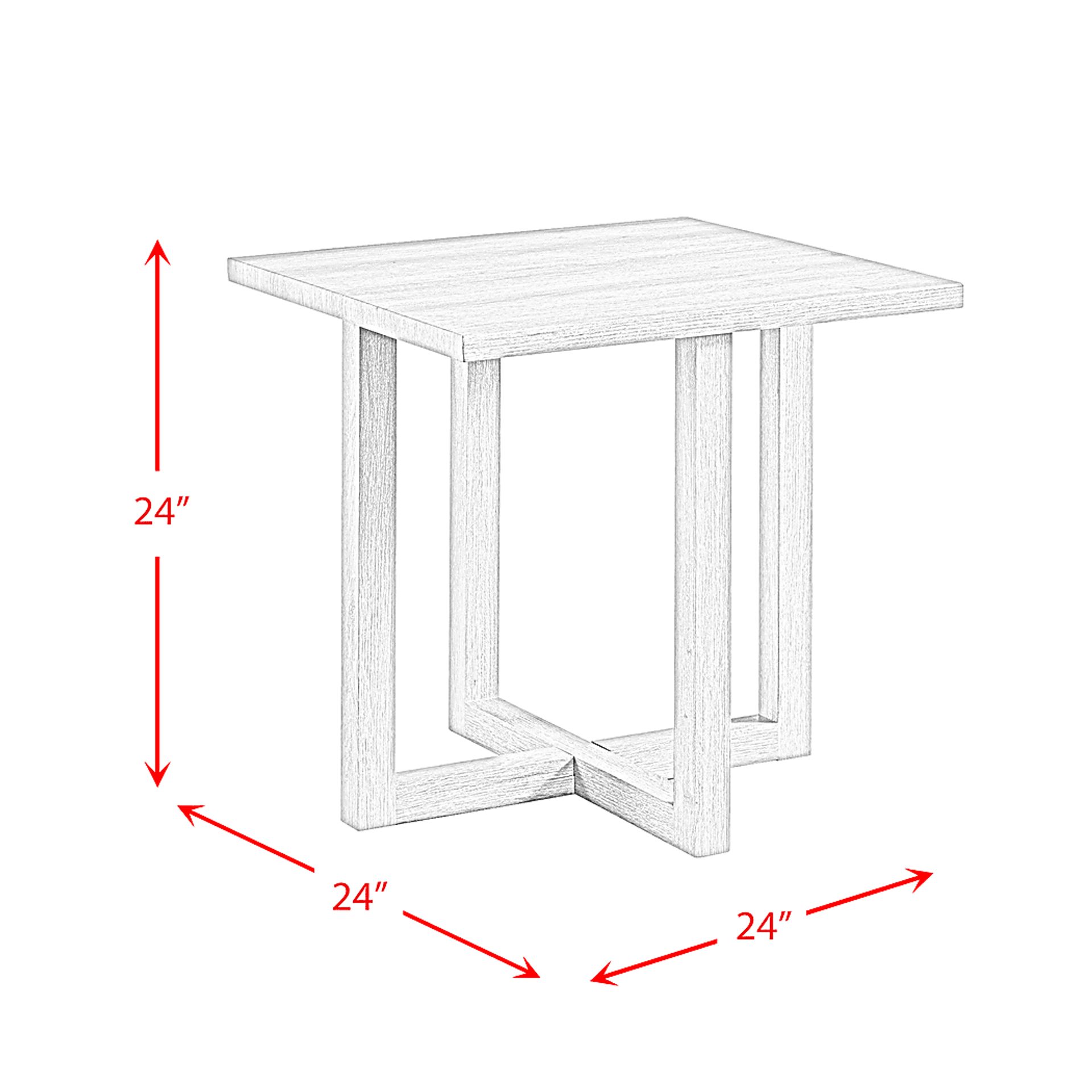 Ottwood Light Gray End Table - Image 6