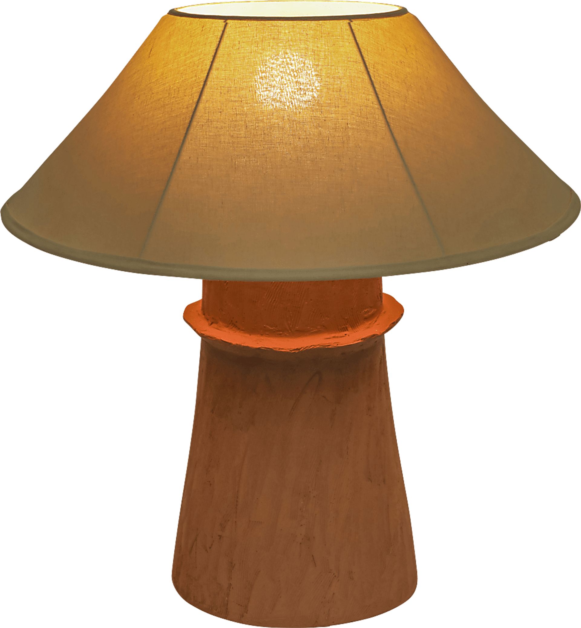 Ouaphris Terracotta Lamp - Image 2