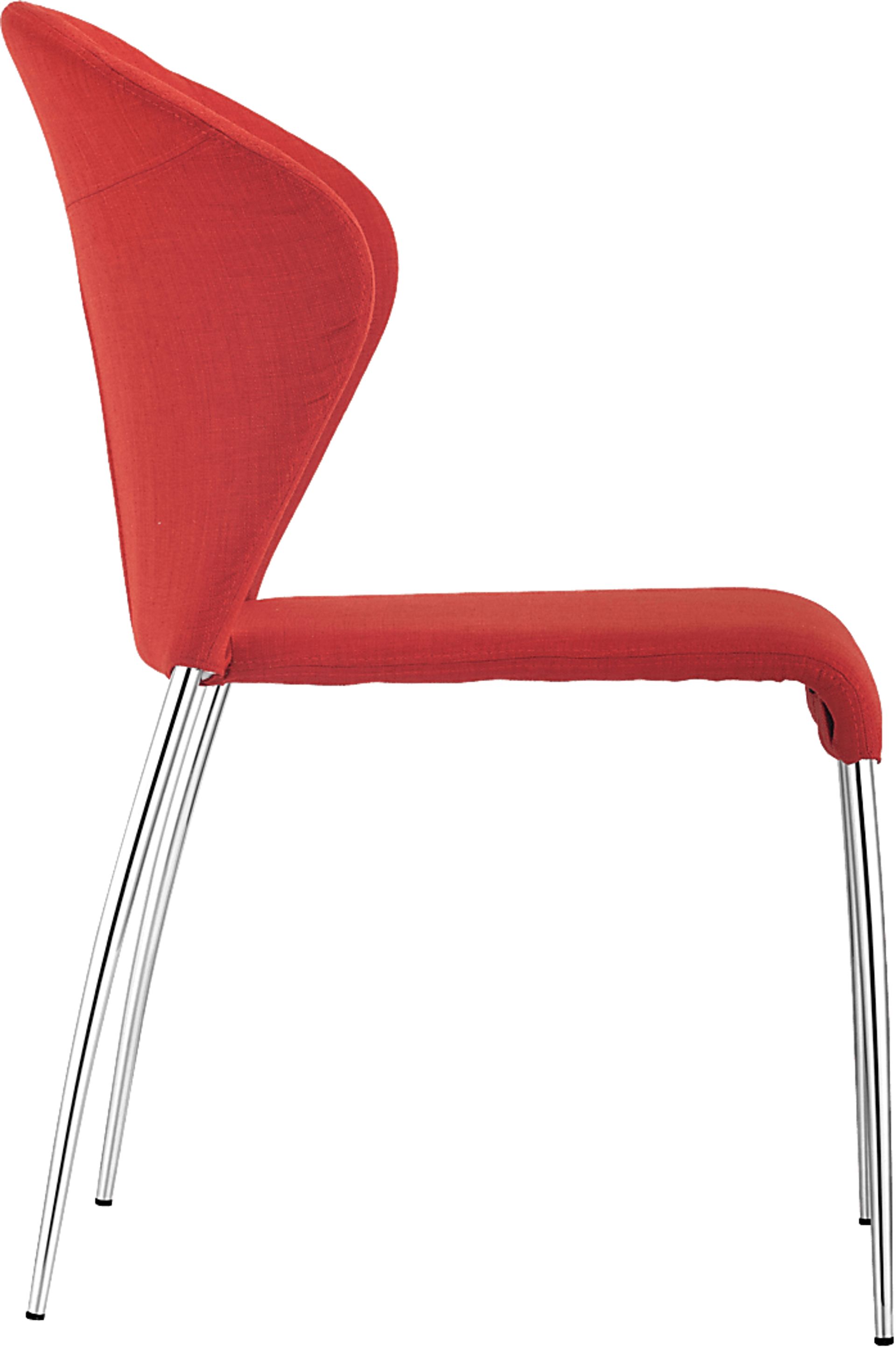 Oulu Tangerine Dining Chairs (Set of 4) - Image 3