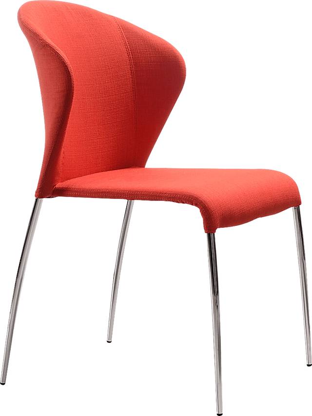 Oulu Tangerine Dining Chairs (Set of 4) - Thumbnail - Image 1