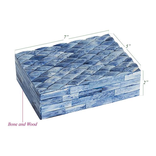 Ourlane Blue Decorative Box - Thumbnail - Image 3