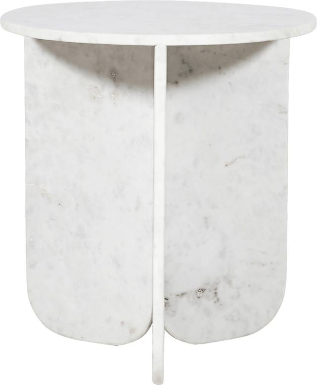 Ousley White Accent Table - Thumbnail - Image 1