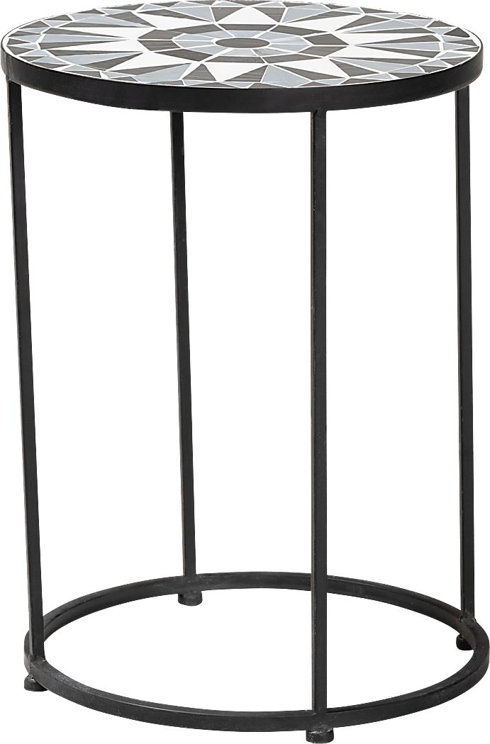 Outdoor Adenleah Black Side Table Rooms To Go