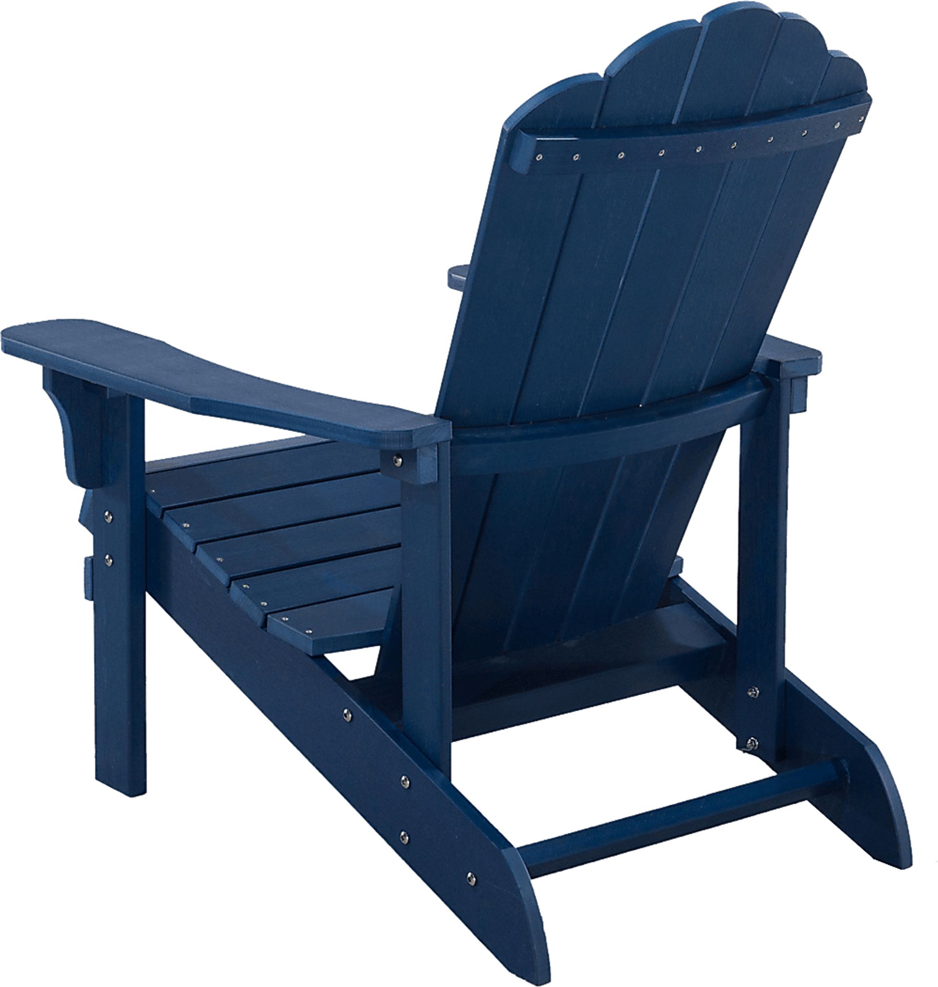 Outdoor Adenmore Blue Adirondack Chair - Image 4