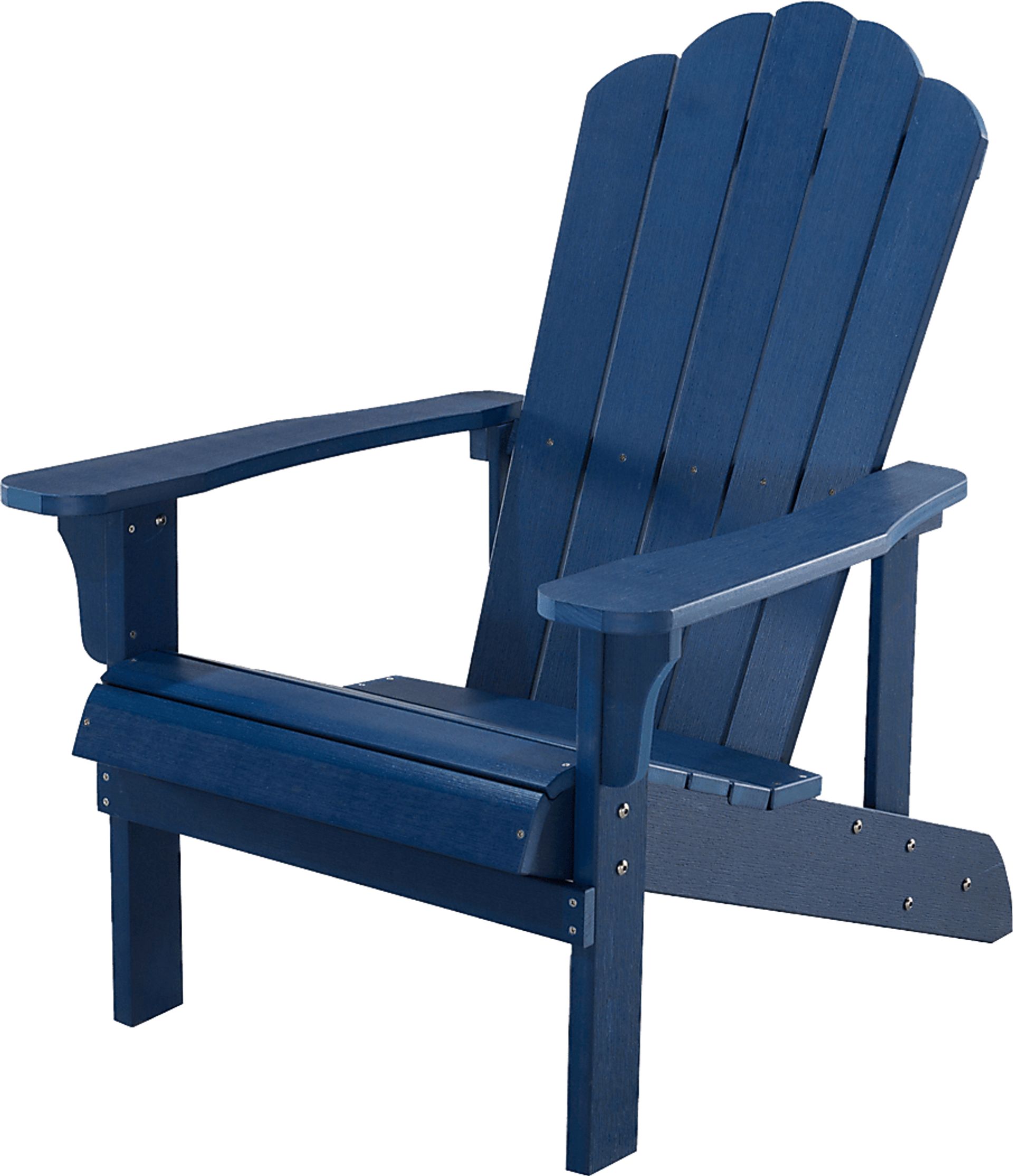 Outdoor Adenmore Blue Adirondack Chair - Image 1