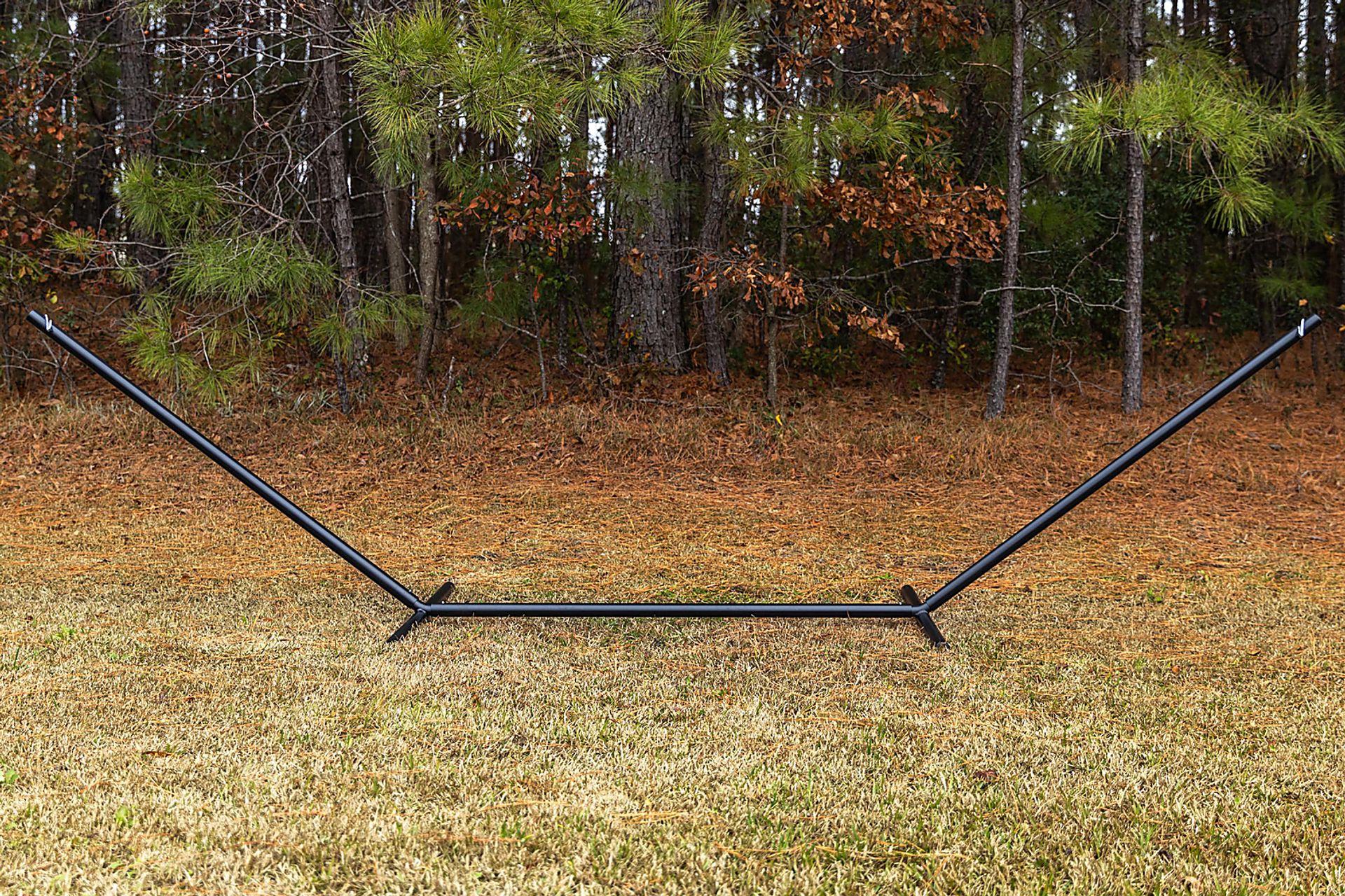 Outdoor Aegaeon Black Metal Hammock Stand - Image 8