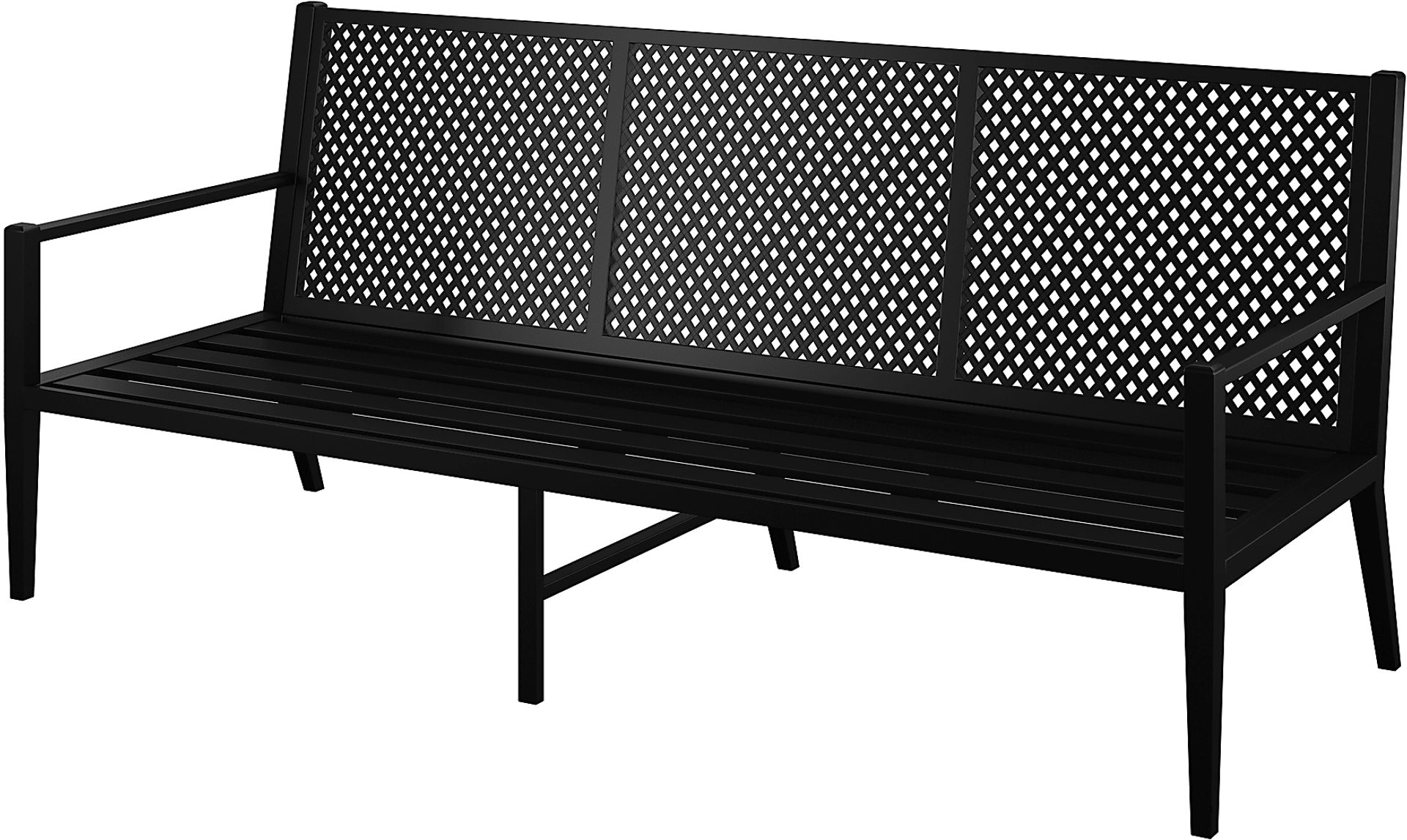 Outdoor Alberni White Sofa - Image 3