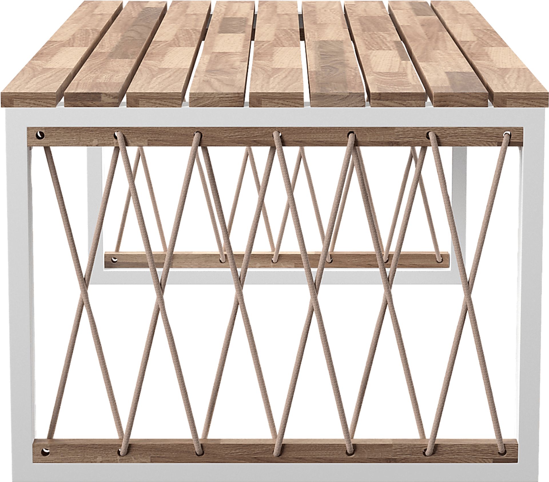 Outdoor Aldwell Natural Cocktail Table - Image 3
