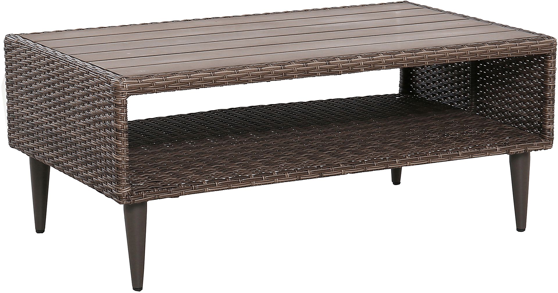 Outdoor Aleran Brown Cocktail Table - Image 4