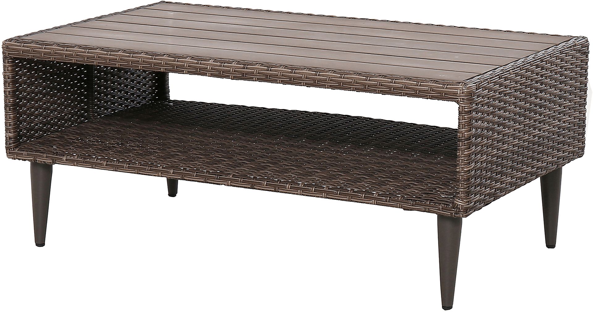 Outdoor Aleran Brown Cocktail Table - Image 5