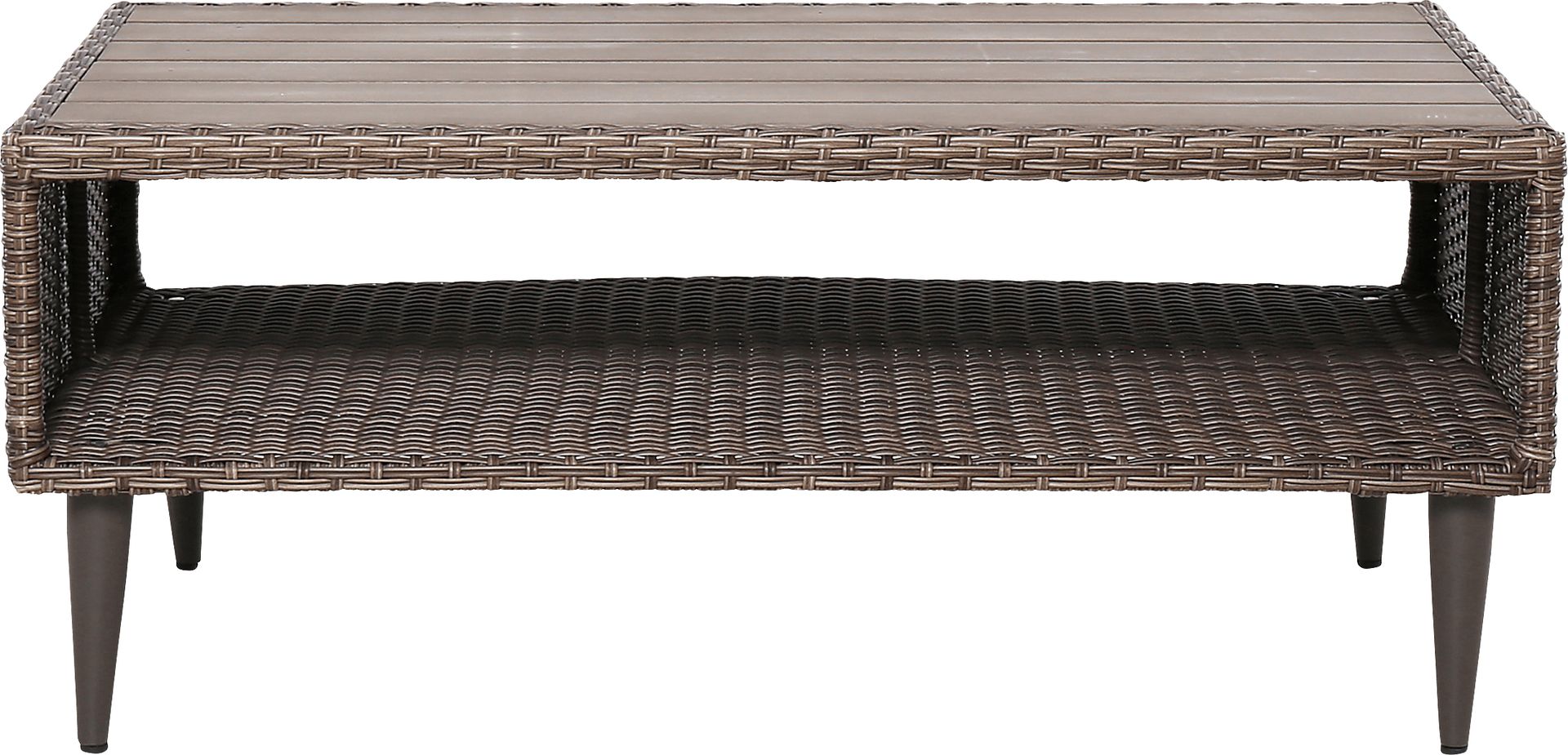 Outdoor Aleran Brown Cocktail Table - Image 1