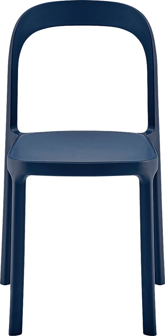 Outdoor Alether Blue Dining Chair, Set of 2 - Thumbnail - Image 3