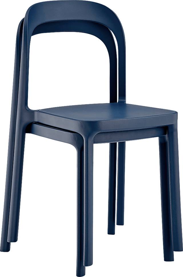 Outdoor Alether Blue Dining Chair, Set of 2 - Thumbnail - Image 8