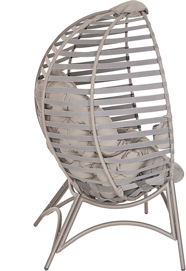 Outdoor Altgeld Beige Accent Chair - Thumbnail - Image 2