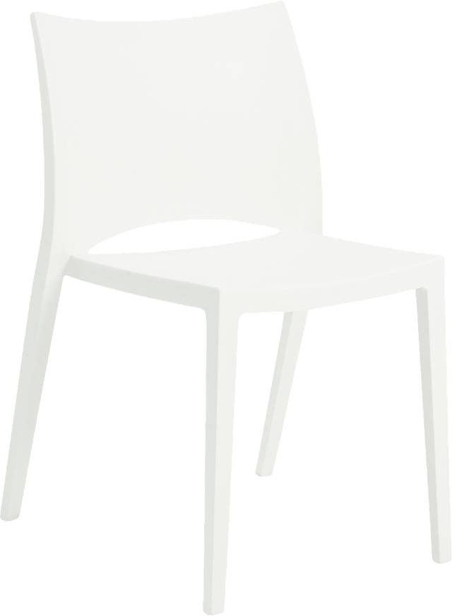 Outdoor Amyamanda White Dining Chair, Set of 2 - Thumbnail - Image 4