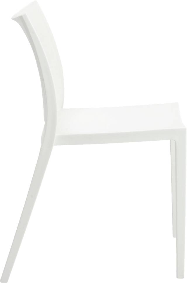 Outdoor Amyamanda White Dining Chair, Set of 2 - Thumbnail - Image 5