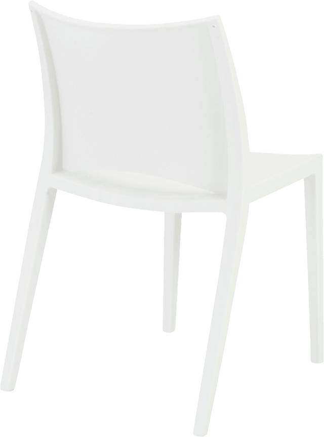 Outdoor Amyamanda White Dining Chair, Set of 2 - Thumbnail - Image 6