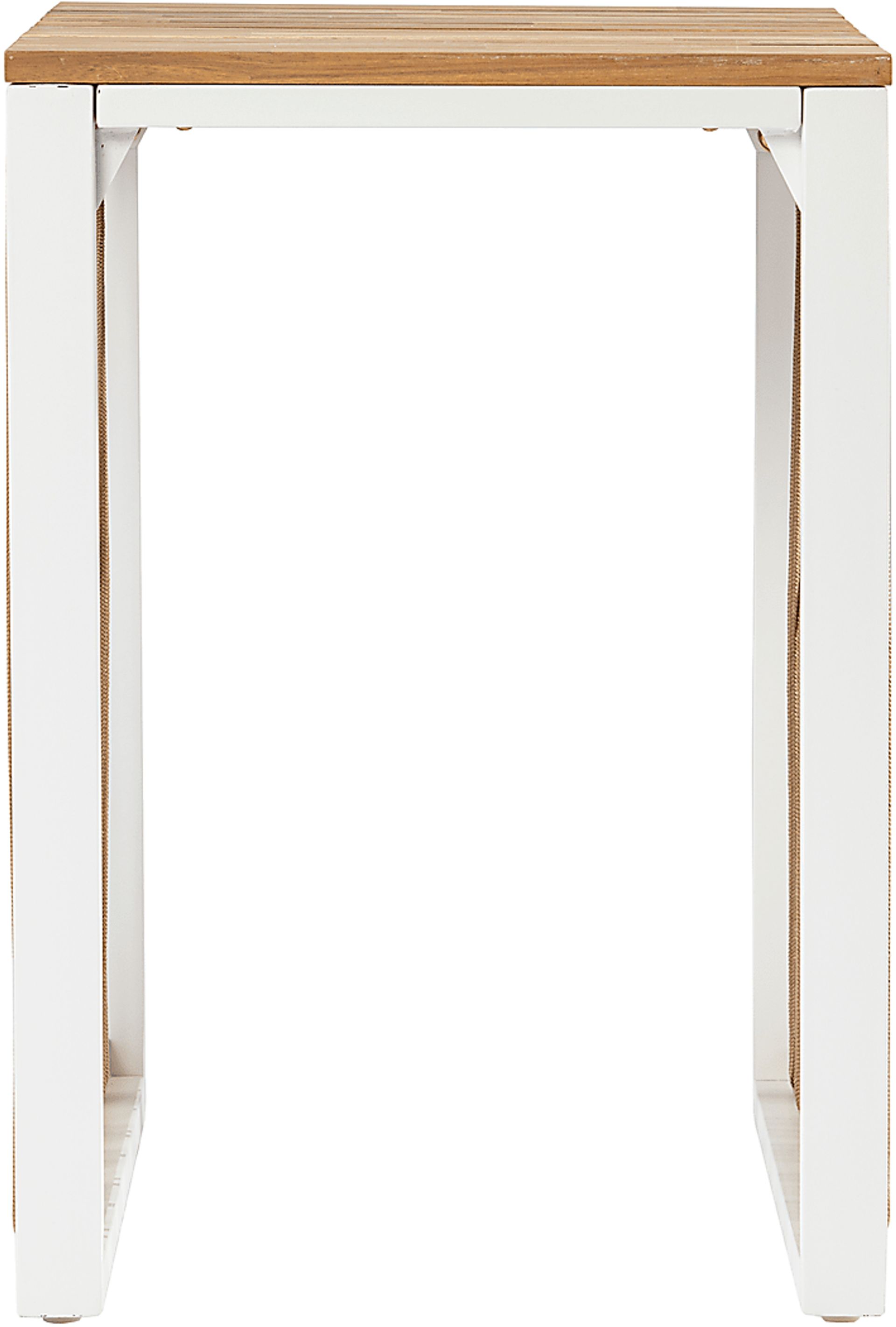 Outdoor Angelloz White End Table - Image 4