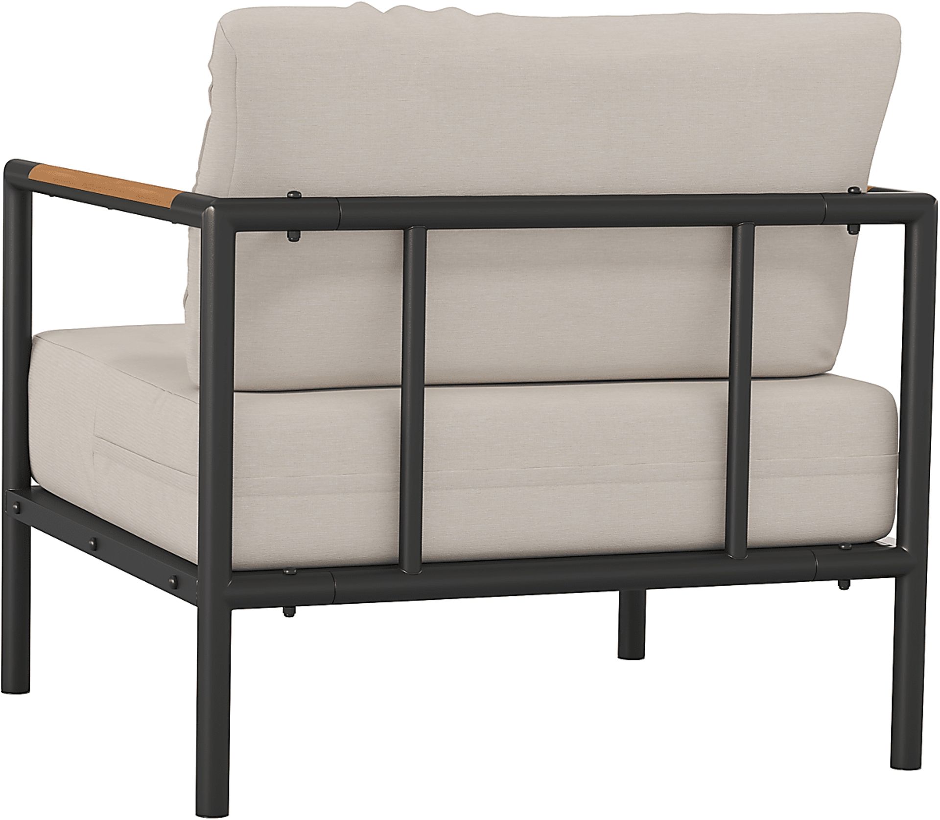 Outdoor Annelan Beige Accent Chair - Image 3