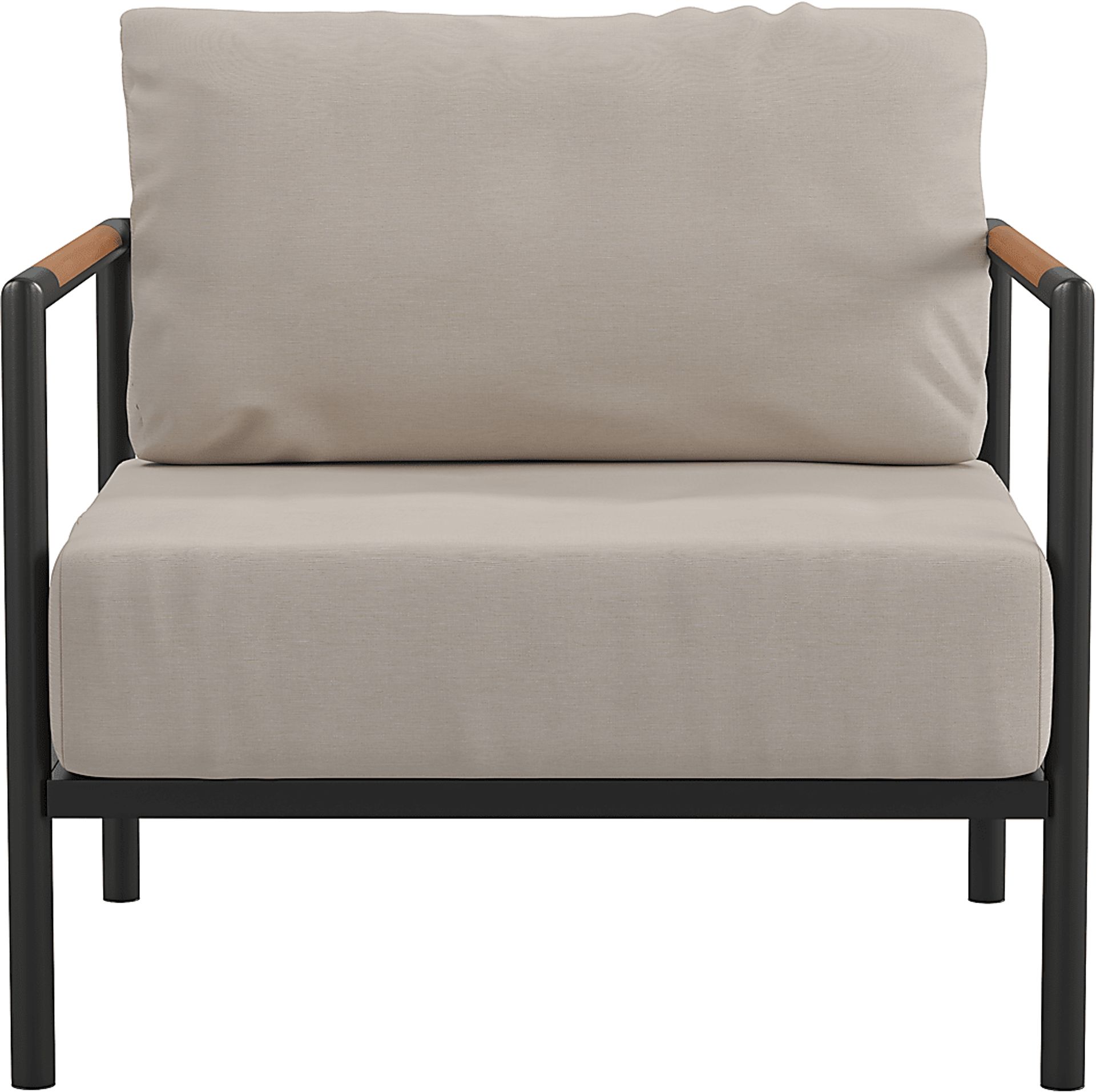 Outdoor Annelan Beige Accent Chair - Image 4