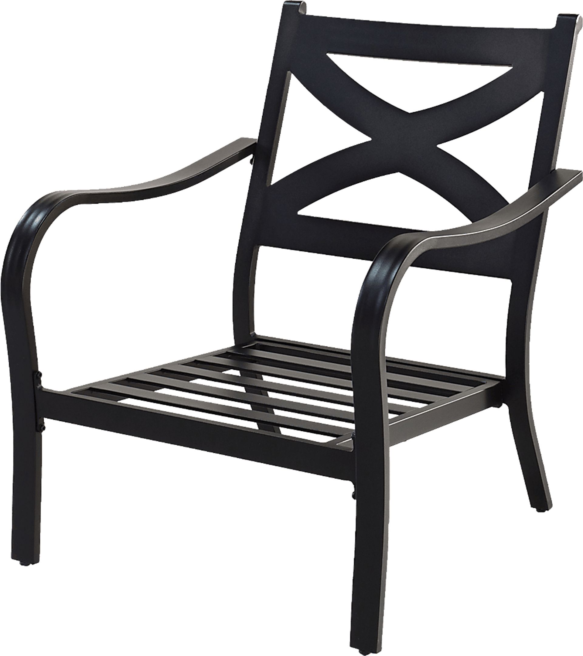 Outdoor Anola Blue Club Chair, Set of 2 - Image 6