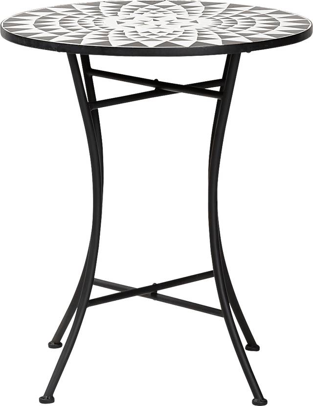 Outdoor Antina Black Dining Table - Thumbnail - Image 1