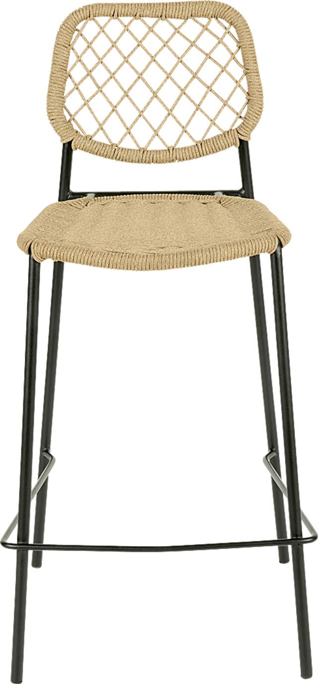 Outdoor Aquetong Brown Counter Stool - Thumbnail - Image 3