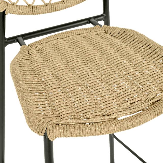 Outdoor Aquetong Brown Counter Stool - Thumbnail - Image 7
