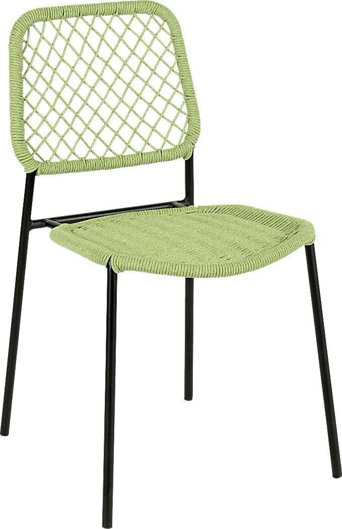 Outdoor Aquetong Green Side Chair