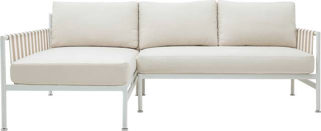Outdoor Arboleda Cream 2 Pc Left Arm Chaise Sectional - Thumbnail - Image 3