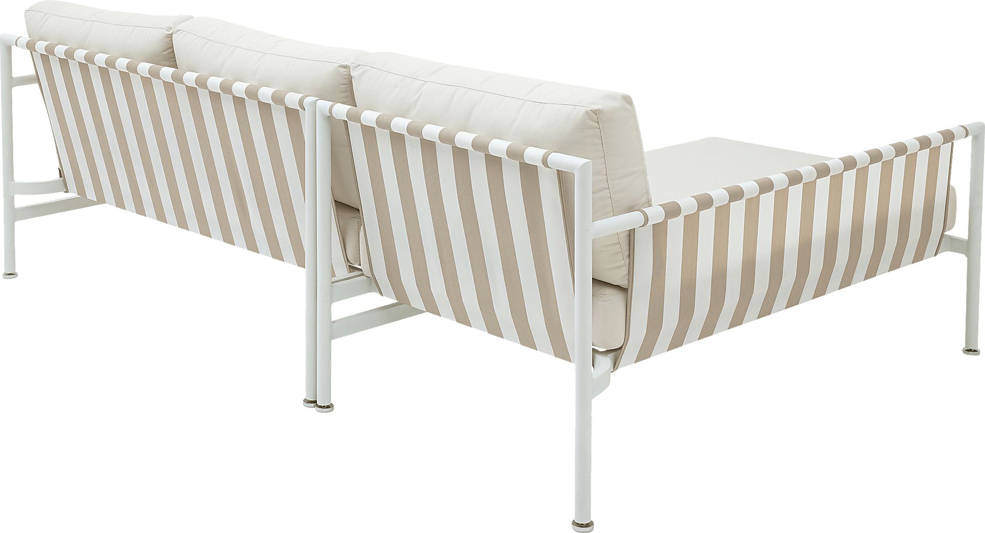 Outdoor Arboleda Cream 2 Pc Left Arm Chaise Sectional - Image 5