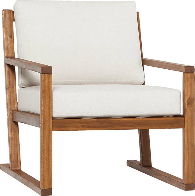 Outdoor Arborhazy Brown Accent Chair - Thumbnail - Image 1