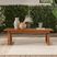 Outdoor Arborhazy Brown Cocktail Table