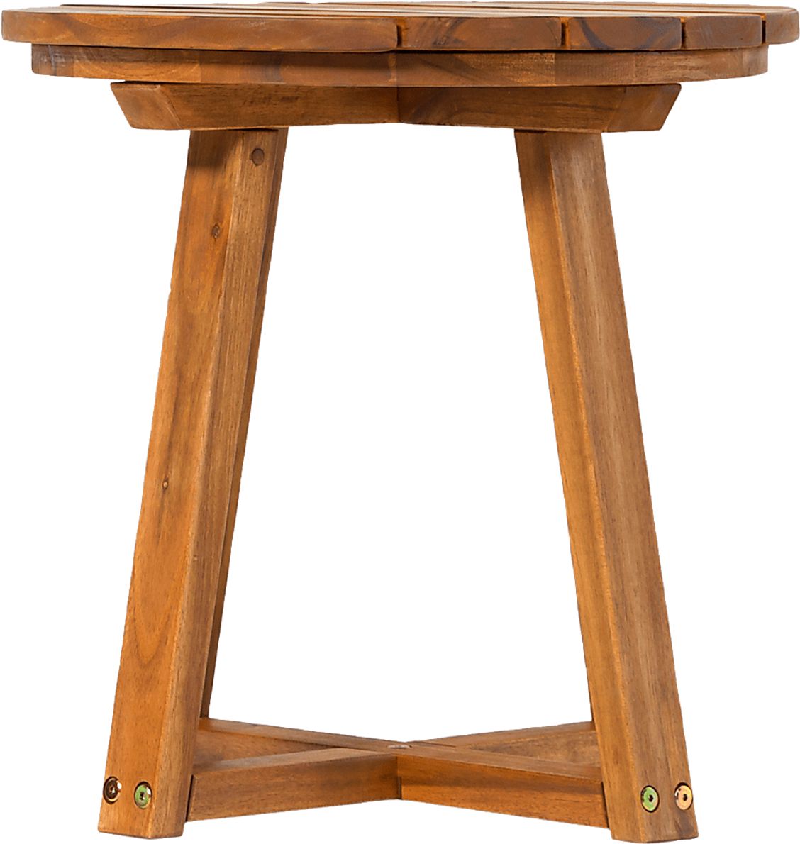 Outdoor Arborhazy Brown End Table