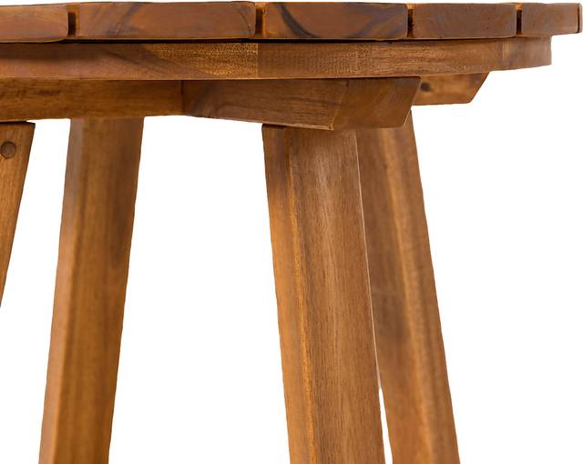 Outdoor Arborhazy Brown End Table - Thumbnail - Image 5