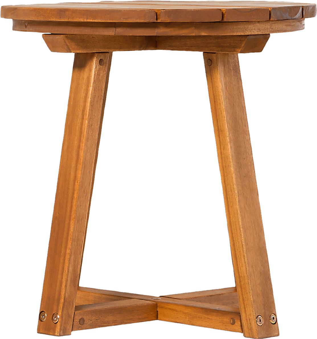 Outdoor Arborhazy Brown End Table